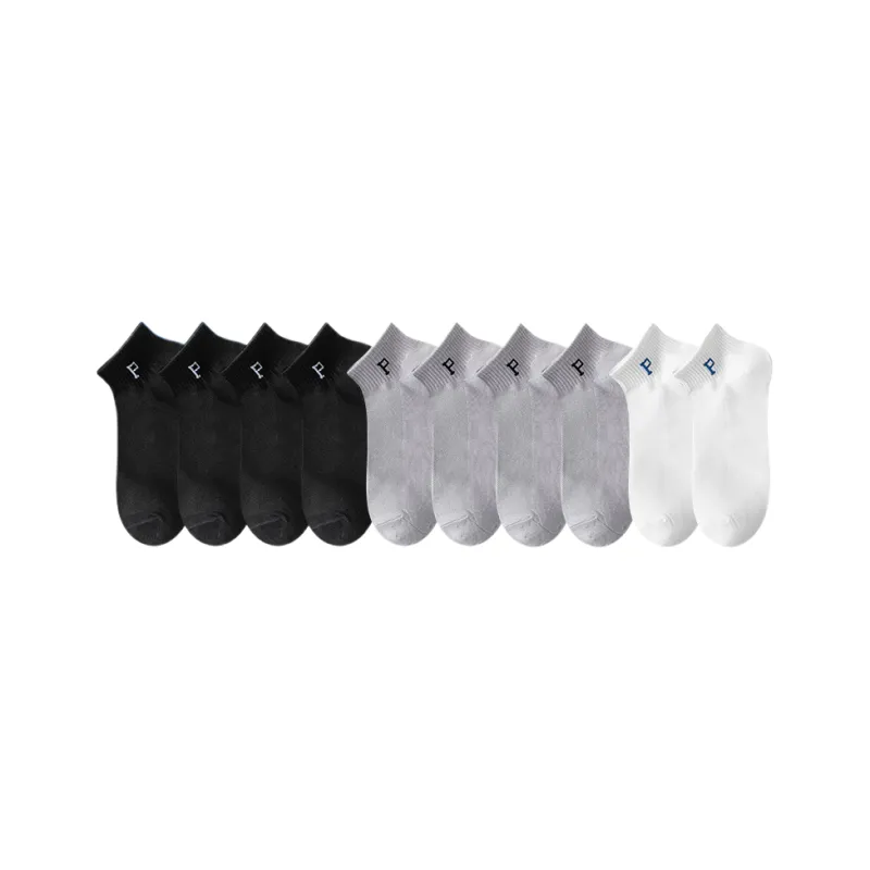 Cotton Gene Ankle Socks Men's 10 Pack-20