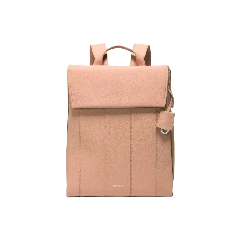 TUMI Leather Backpack Women's Lily Pink-0
