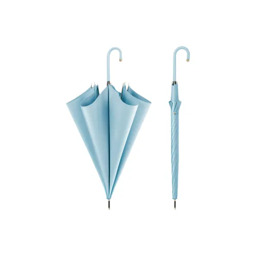 Love The Rain 8 Rib High Style Lightweight Bent Hook Umbrella, Practical Design, Aesthetic First, Multiple Colors