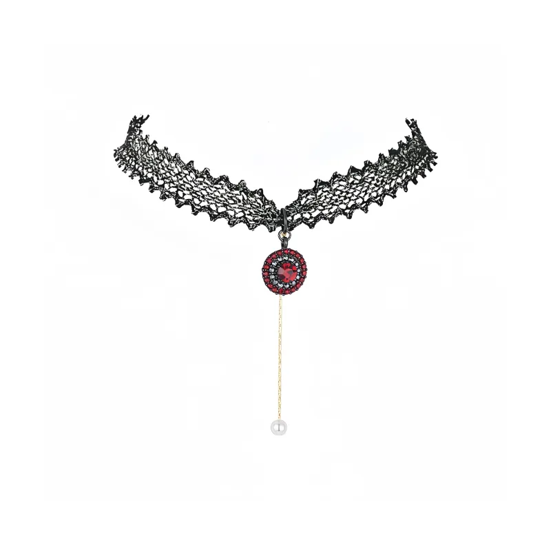 Lan Ying Artificial Crystal Necklaces Women's-0