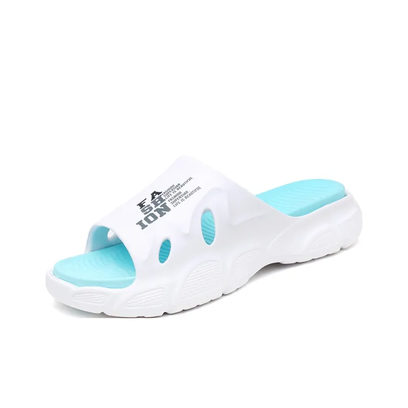 NANJIREN EVA Graffiti Slip Resistant Abrasion Resistant Cushioning Slide Slippers Men's-1