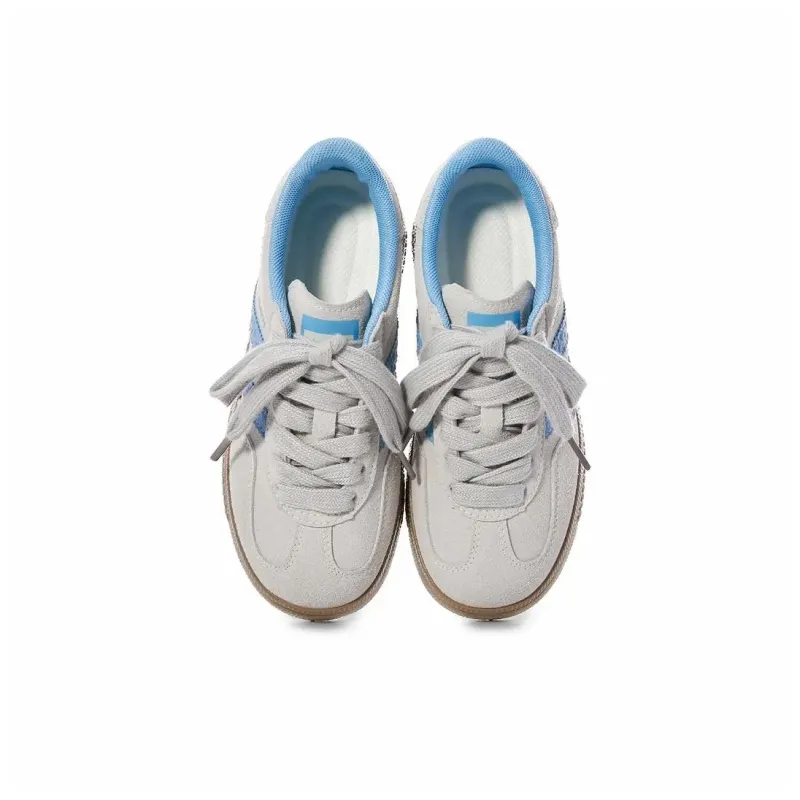 UNIITY Skateboard Shoes Women's Low Top Yellow Blue/Green Brown/Cream Blue-13
