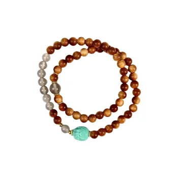 Many Blessings Thuja Wooden Bracelets Unisex