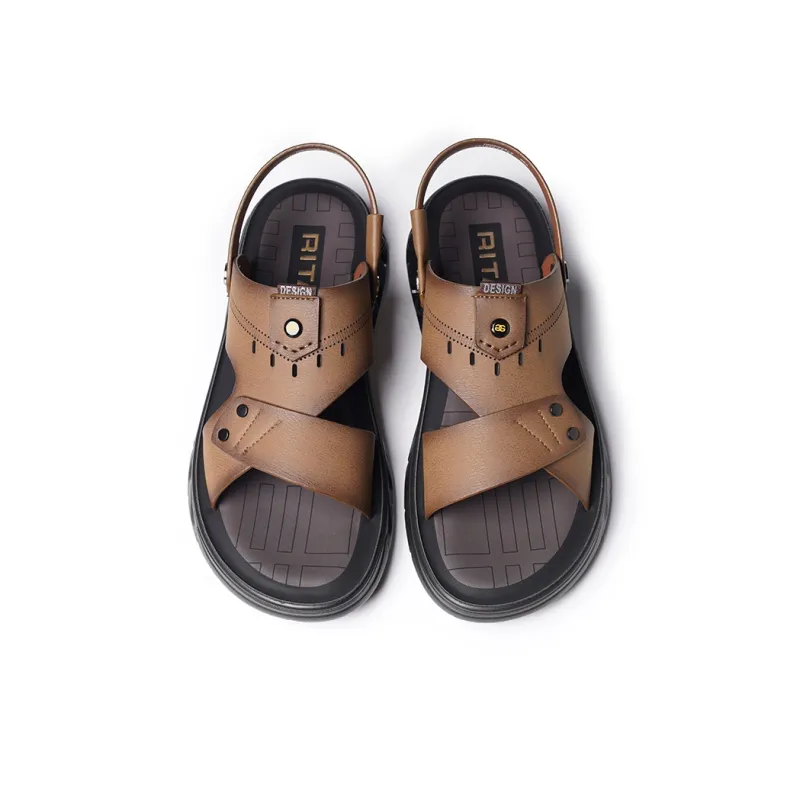 Ritai Beach Sandals Men Black-7