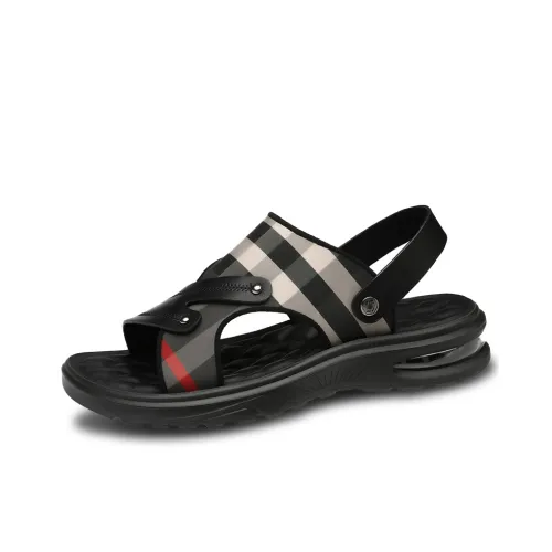 Tonlion Beach Sandals Men's Black