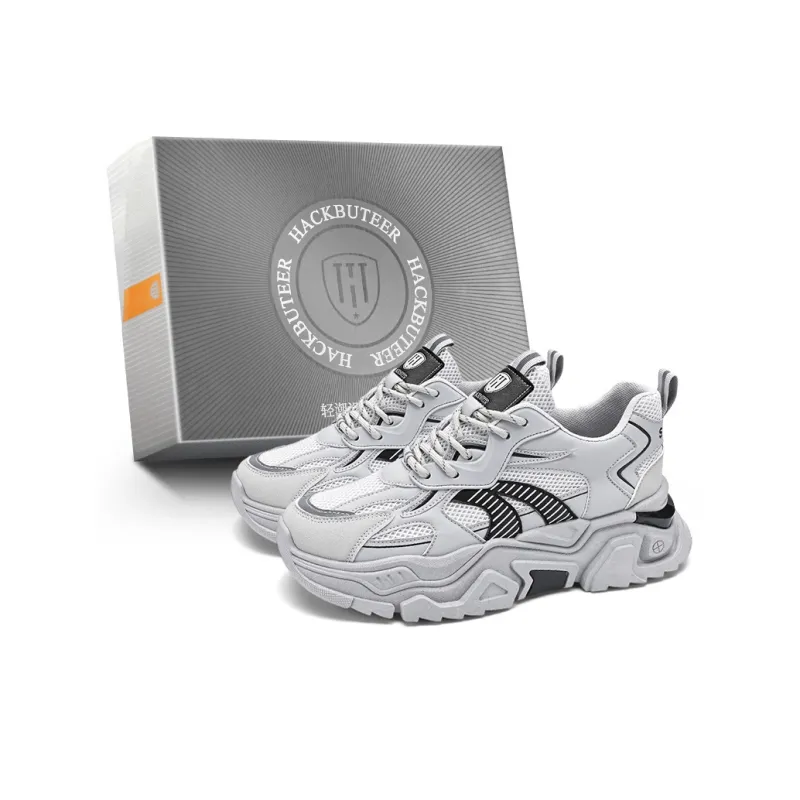HACKBUTEER Low Top Chunky Sneakers Men's-10