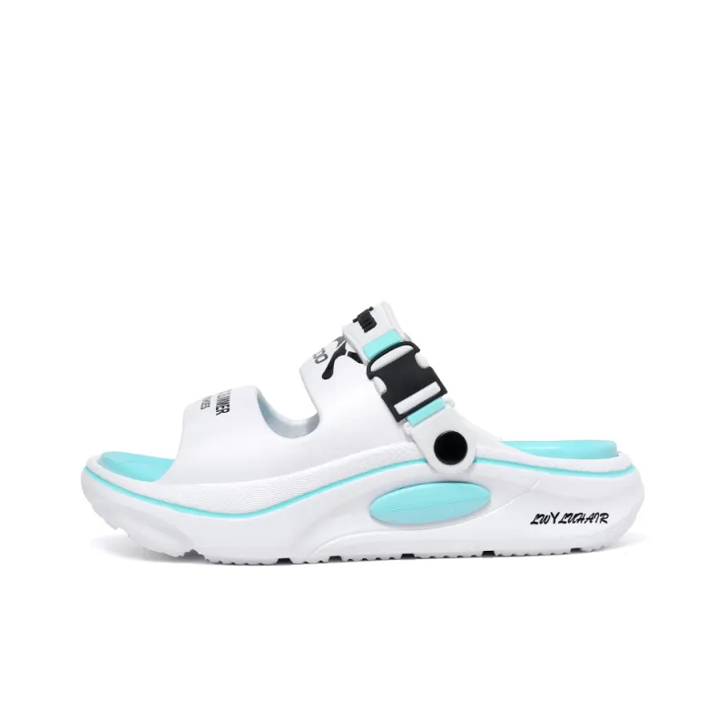 NANJIREN EVA Graffiti Slip Resistant Abrasion Resistant Cushioning Slide Slippers Unisex-0