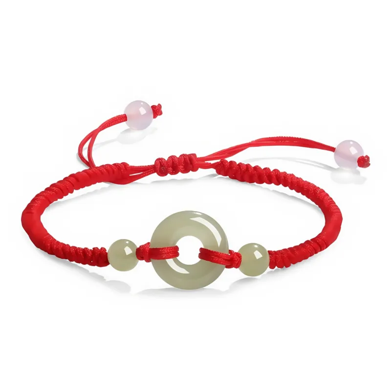 Di Su Xing Bracelets White Jade Women's-6