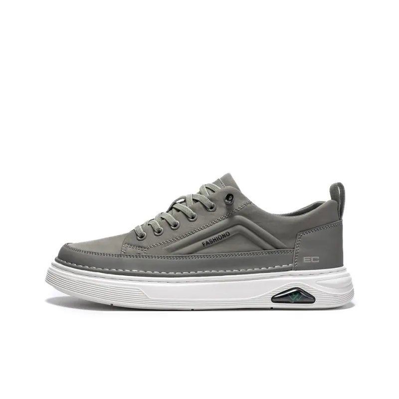ENRICO COVERI Anti Slip Wear Resistant Breathable Lightweight Cushioning Low Top Canvas Shoes Men's-5