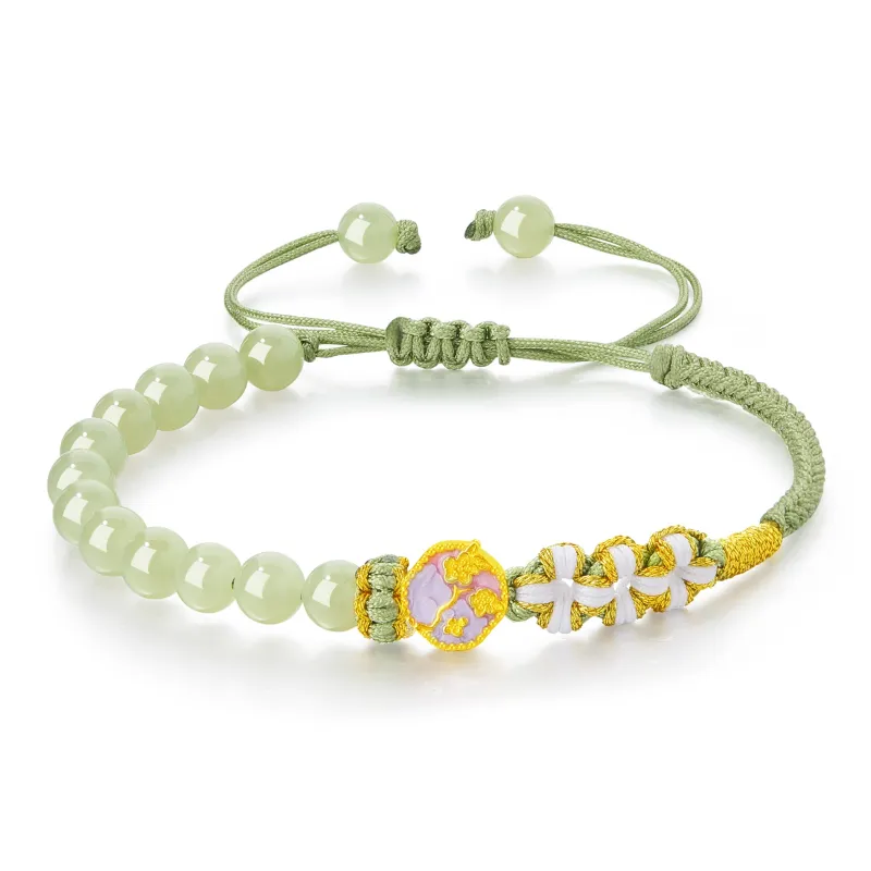 Lao Feng Xiang Chalcedony Bracelets Unisex-0