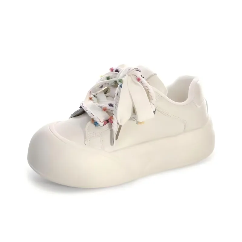 BINGO DUCK Low Top Skateboard Shoes Women's-5