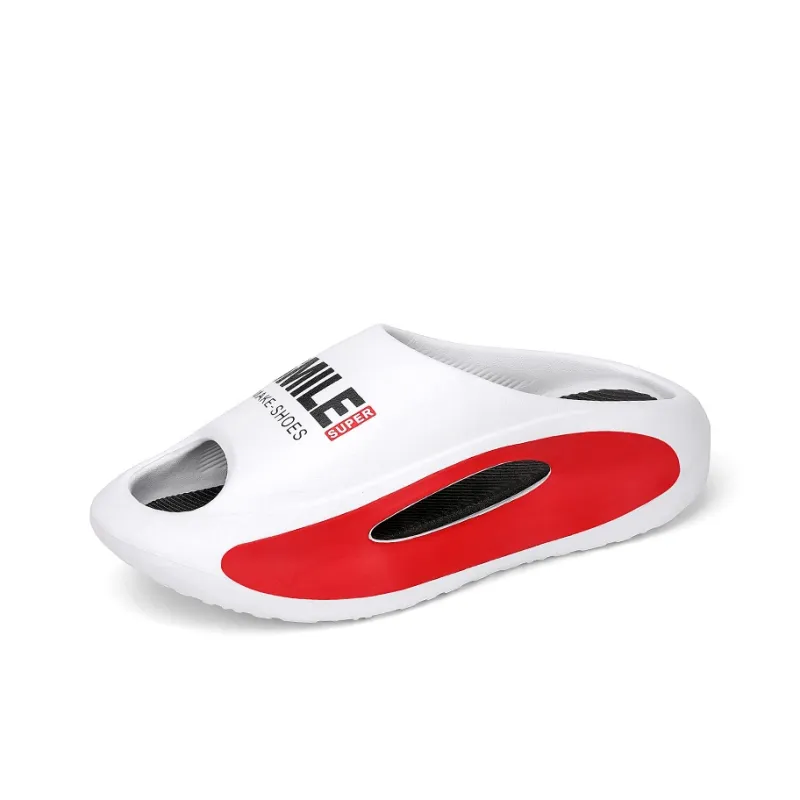 NANJIREN EVA Graffiti Slip Resistant Abrasion Resistant Cushioning Slide Slippers Unisex-4