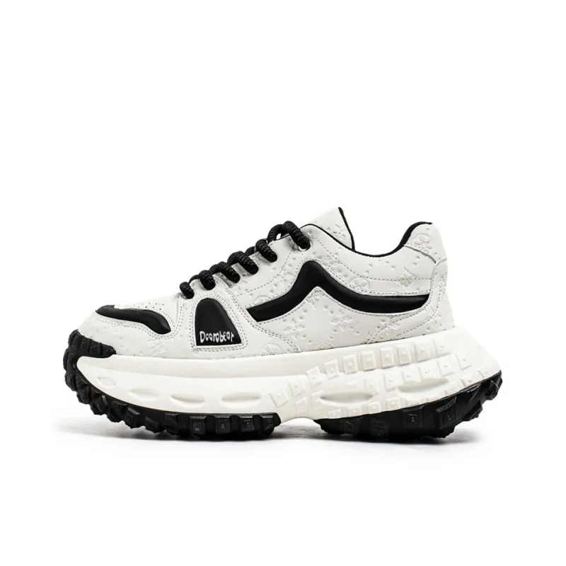 Budding Bear Slip Resistant, Abrasion Resistant, Lightweight, Height Increasing Low Top Chunky Sneakers Men's-20