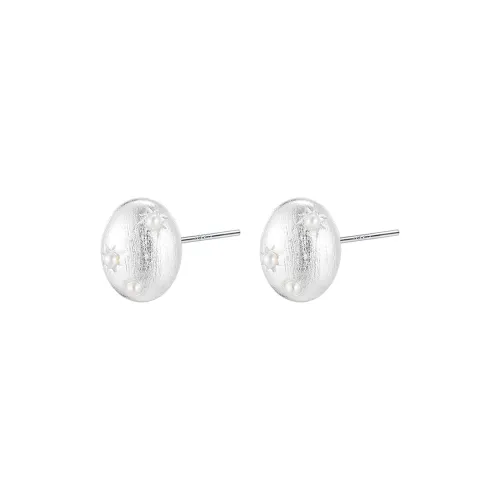 EAR PARTNER 925 Sterling Silver Stud Earrings Women's