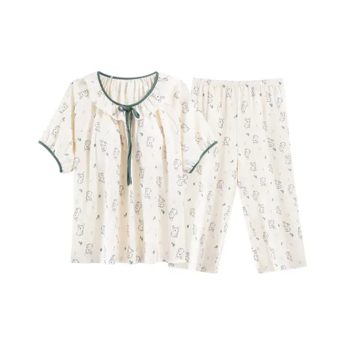 MADALLO Pajama Set Women's White