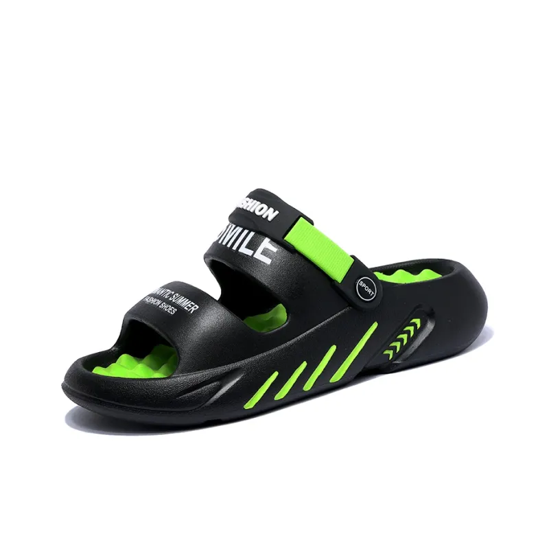 NANJIREN EVA Slip Resistant Abrasion Resistant Cushioning Slide Slippers Men's-3