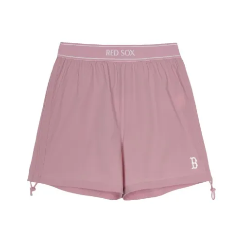 MLB Basic Boston Red Sox Casual Shorts Women's Hemp Pink
