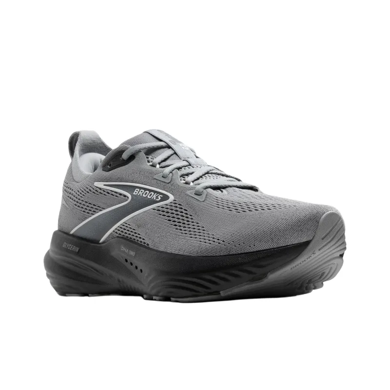 Brooks Glycerin 22 Low Top Running Shoes Men's Gray-3