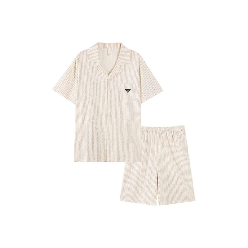 Maultiay Pajama Set Men's White-0