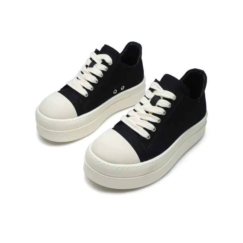 Rummaden Canvas Shoes Unisex Black-4