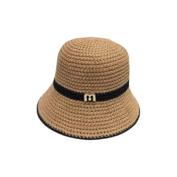 MITHAOL KUSC Straw Woven Bucket Hats Women's