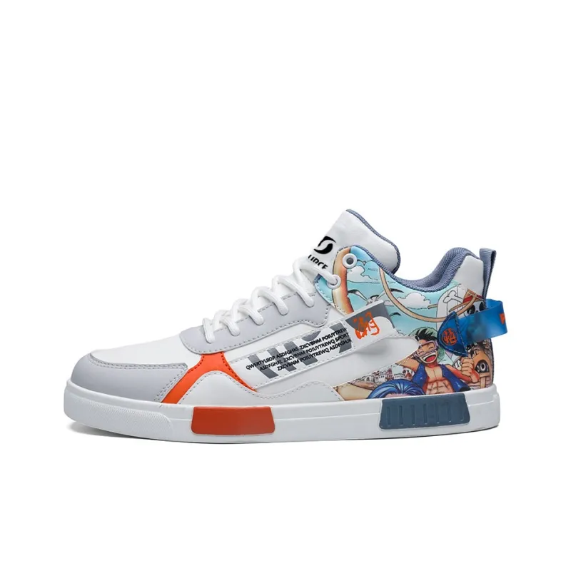 SOURCE Waterproof Abrasion Resistant Balance Lightweight High Top Skateboard Shoes Men's-2