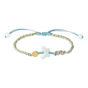 Di Su Xing Bracelets White Jade Women's