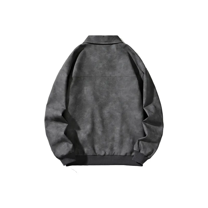 THREEAGAINTHR33 Leather Jacket Unisex-11