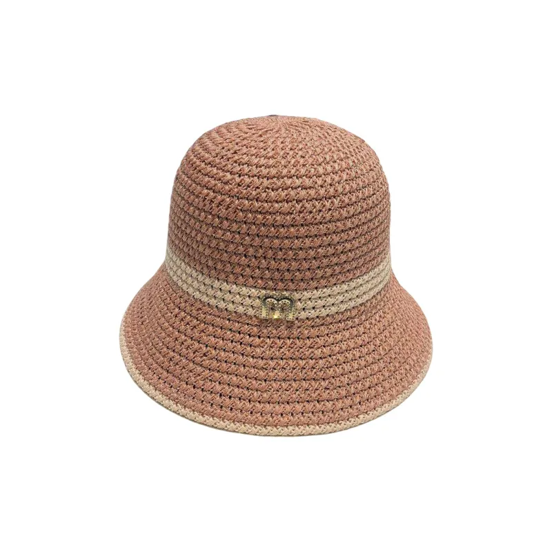MITHAOL KUSC Straw Woven Bucket Hats Women's-4