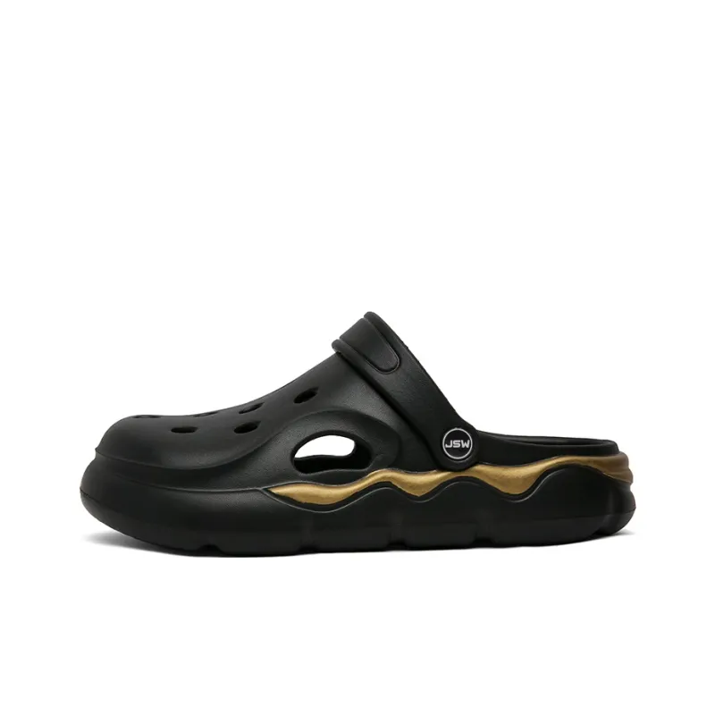 JEANSWEST High End Collection Gilded Gold Edition Clogs Men's-0
