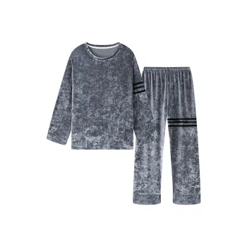 Good Fortune Pajama Set Men's Dark Gray