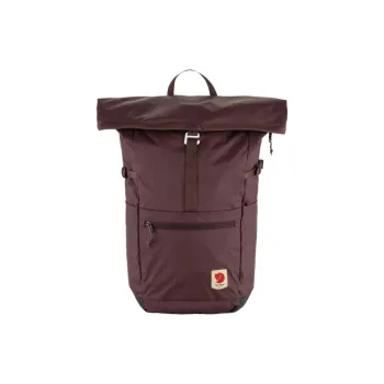 Fjallraven Polyamide Outdoor Mountaineering Bag Backpack Unisex Burgundy