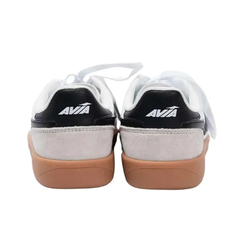 AVIA Low Top Skateboard Shoes Unisex White Black-2