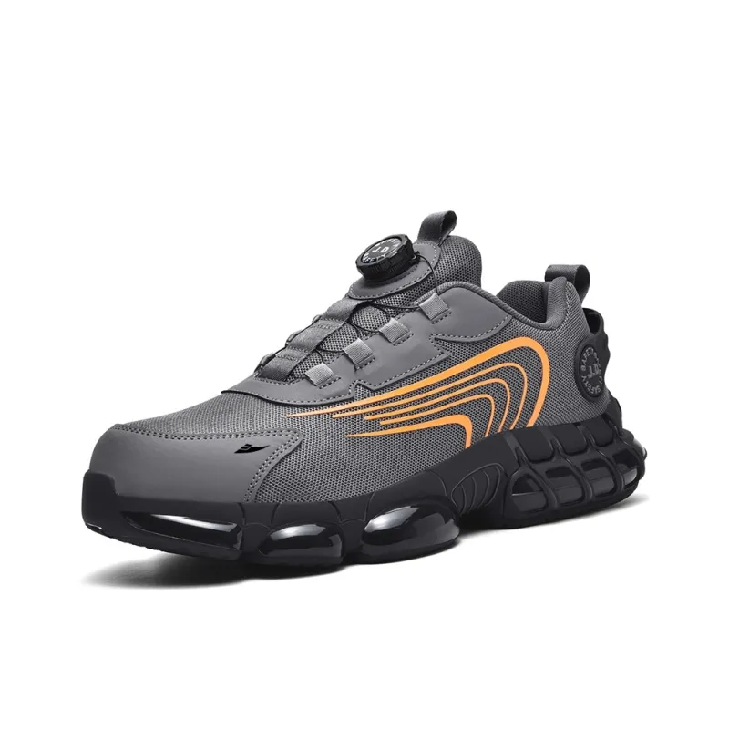 Kuding Cushioned Slip Resistant Abrasion Resistant Breathable Low Top Outdoor Shoes Unisex-1