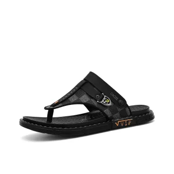 Shiozawa Rubber Sole Stitching Odor Resistant Abrasion Resistant Slip Resistant Flip Flops Men's