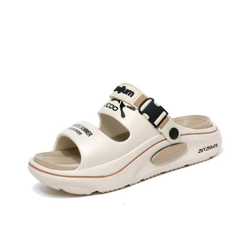 NANJIREN EVA Graffiti Slip Resistant Abrasion Resistant Cushioning Slide Slippers Unisex-16
