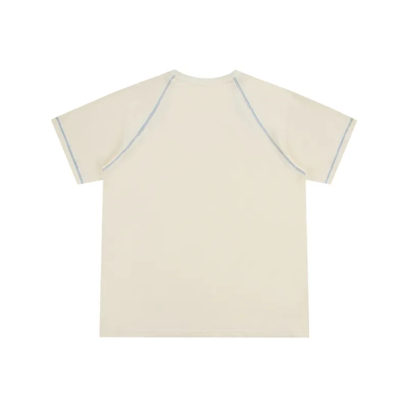 WOHOO Drop Shoulder Sleeve T Shirt Women's-5