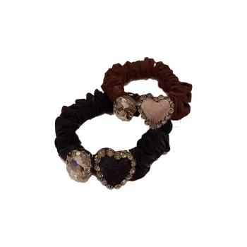 Left Europe Fabric Hair Tie Women's