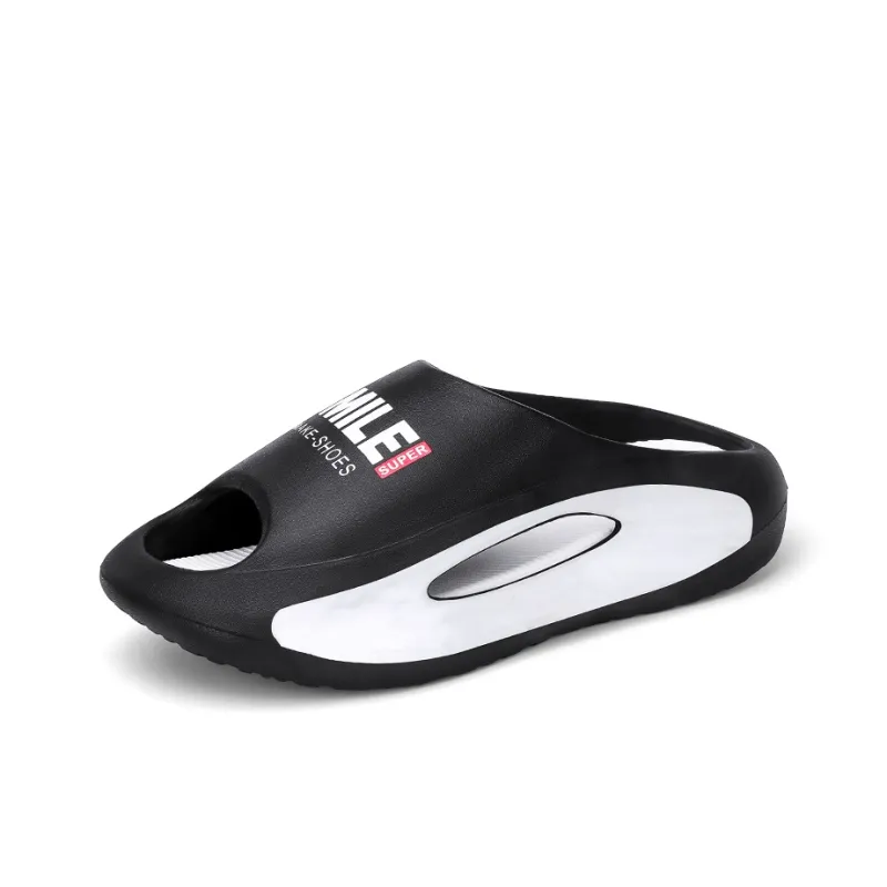 NANJIREN EVA Graffiti Slip Resistant Abrasion Resistant Cushioning Slide Slippers Unisex-0