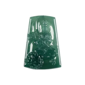 YUANLINYU Ice Glutinous Jadeite Pendants Unisex