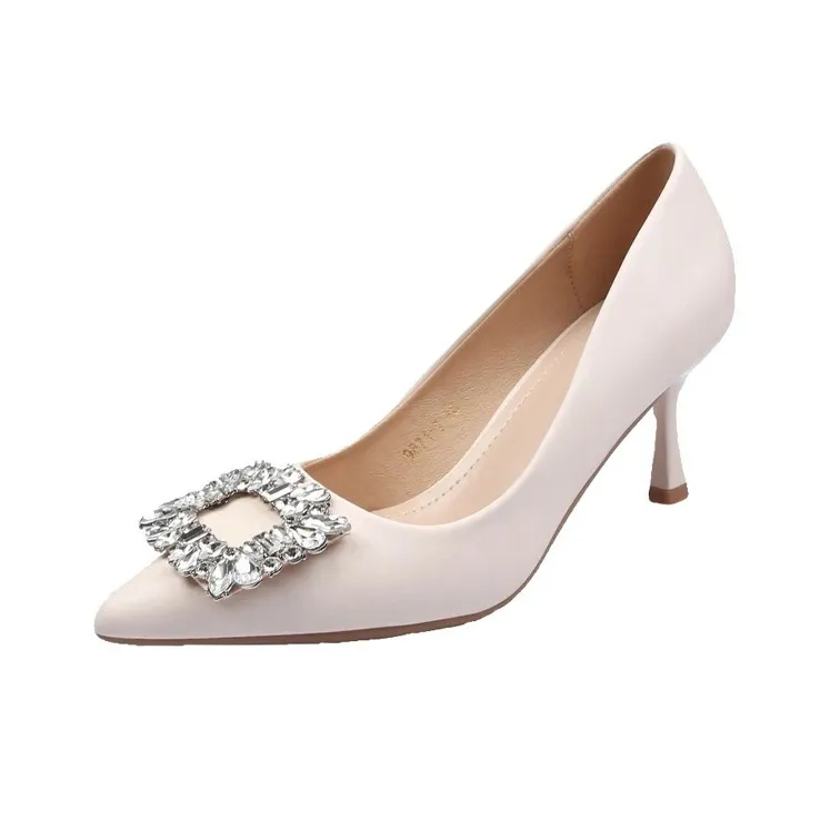 BIGTREE Slim Heel High Heels Women's-0