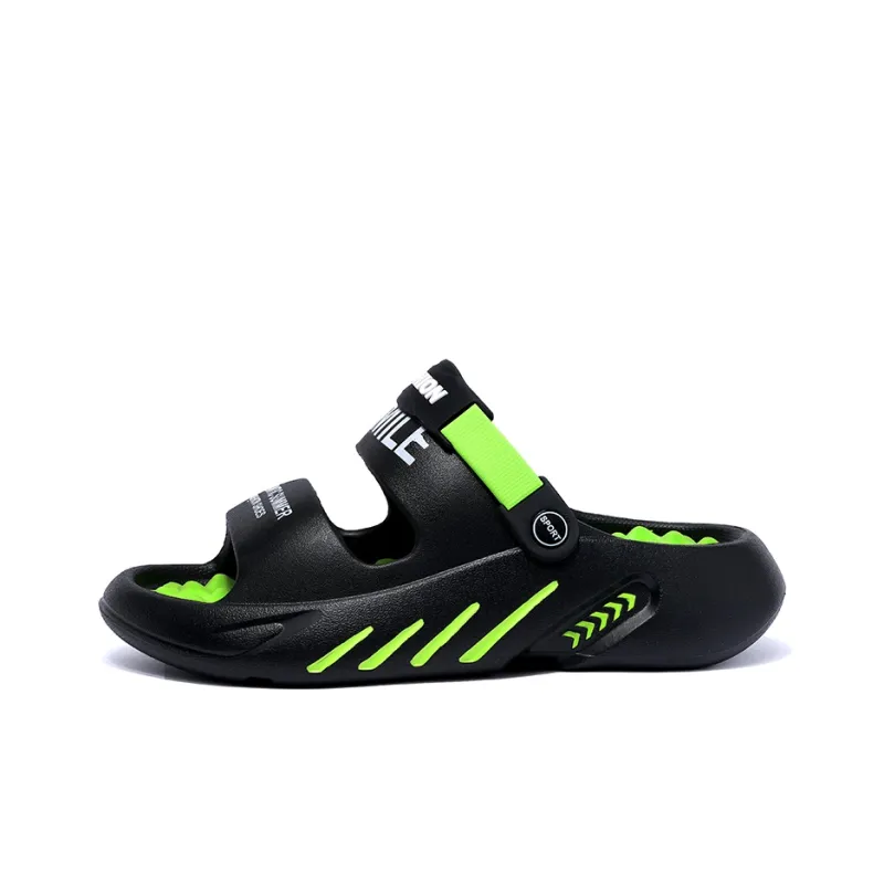 NANJIREN EVA Slip Resistant Abrasion Resistant Cushioning Slide Slippers Men's-2
