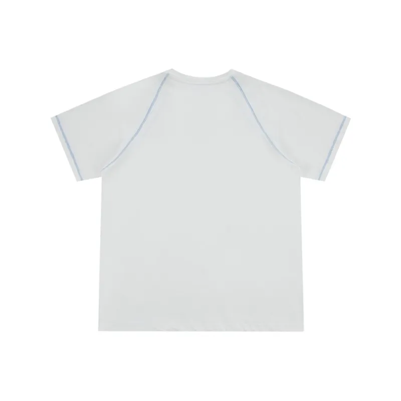 WOHOO Drop Shoulder Sleeve T Shirt Women's-1