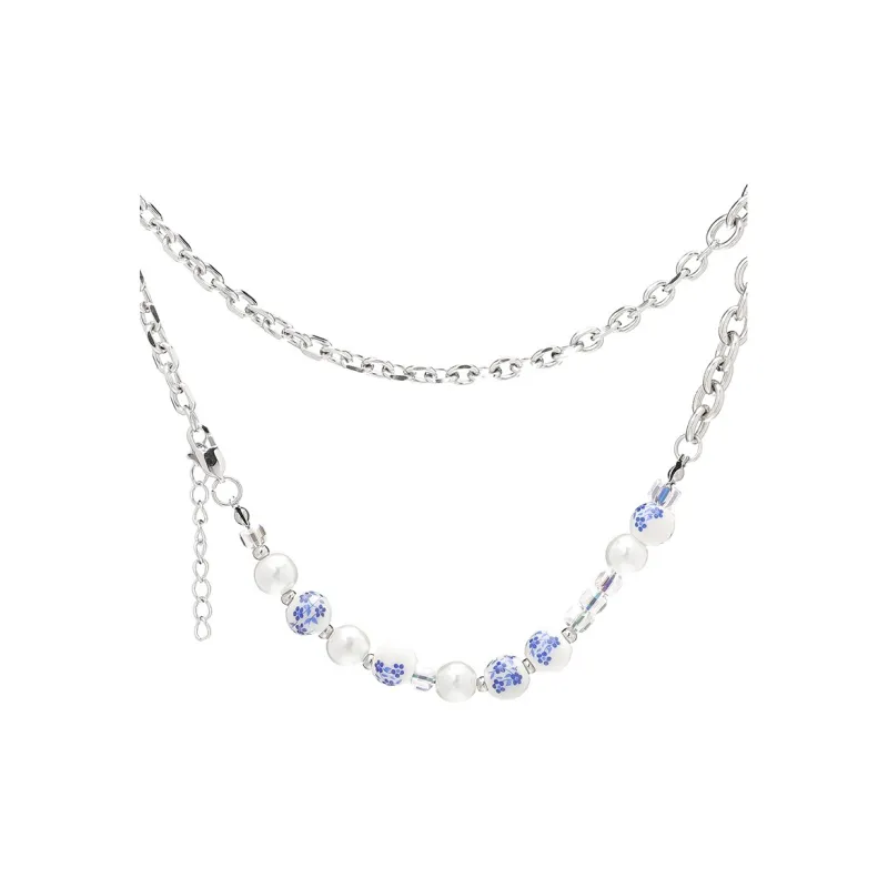 AKAK Titanium Steel Necklaces Unisex-0