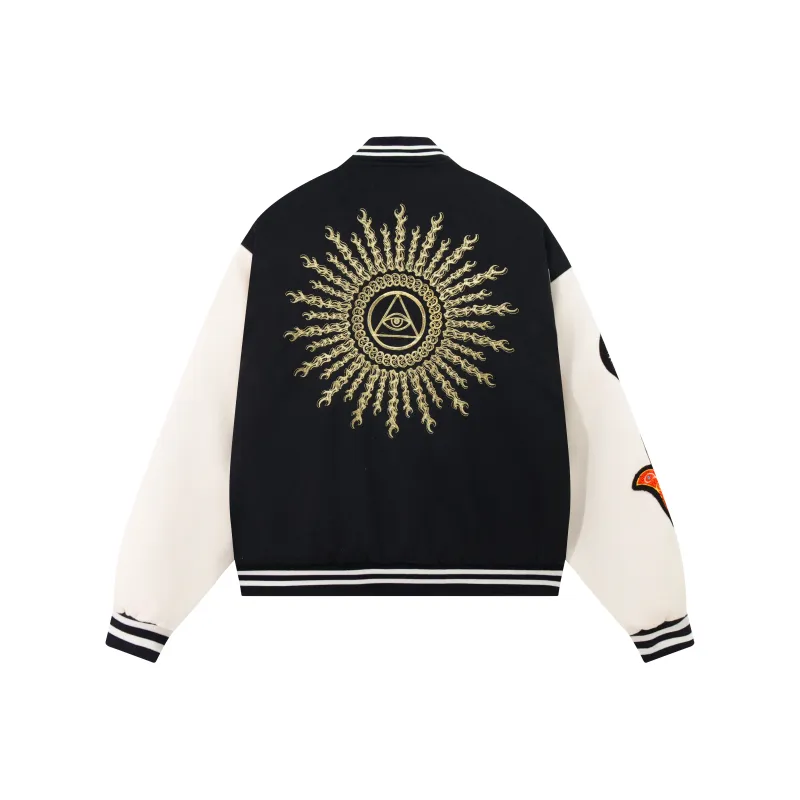 JASONWOOD 24FW Baseball Jacket Unisex-1