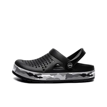 JEANSWEST Fashion Niche Design, Cloud Like Clogs Men's
