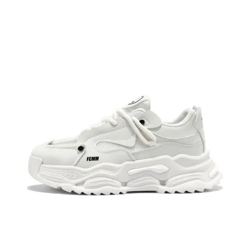 FCMM Anti Slip And Wear Resistant Height Increasing Low Top Chunky Sneakers Men's