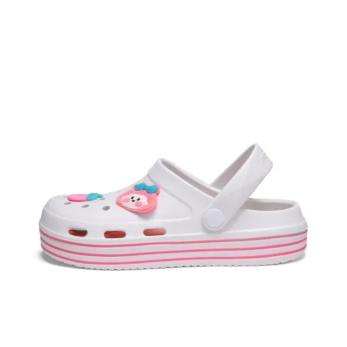 Wooden Rabbit Clogs Women's