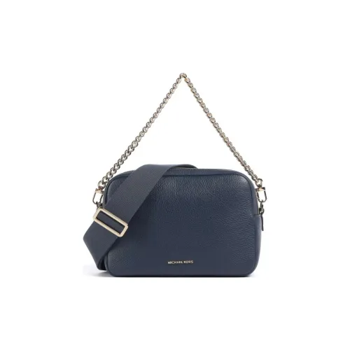 MICHAEL KORS Bryant Grain Cow Leather Shoulder Bag Crossbody Bag Handbag Regular Women's Marine Blue