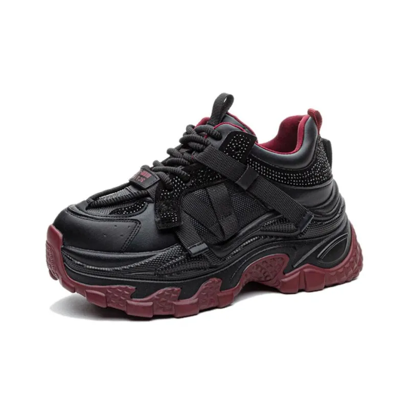 A Poinsettia Princess Chunky Sneakers Women's-0